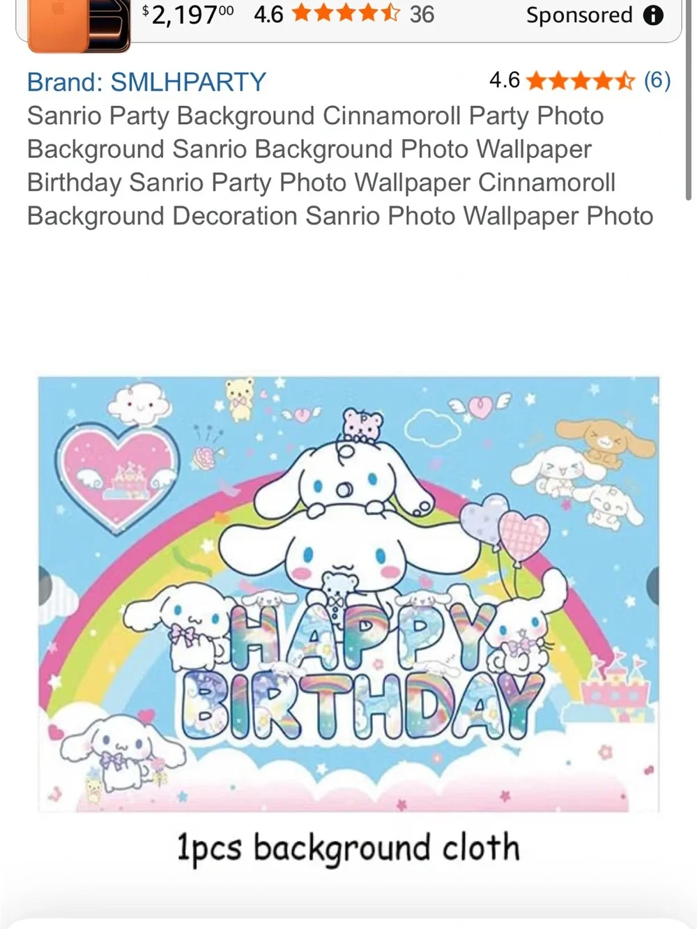 Sanrio new cinnamoroll